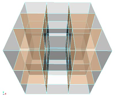 simple menger xray highlighted