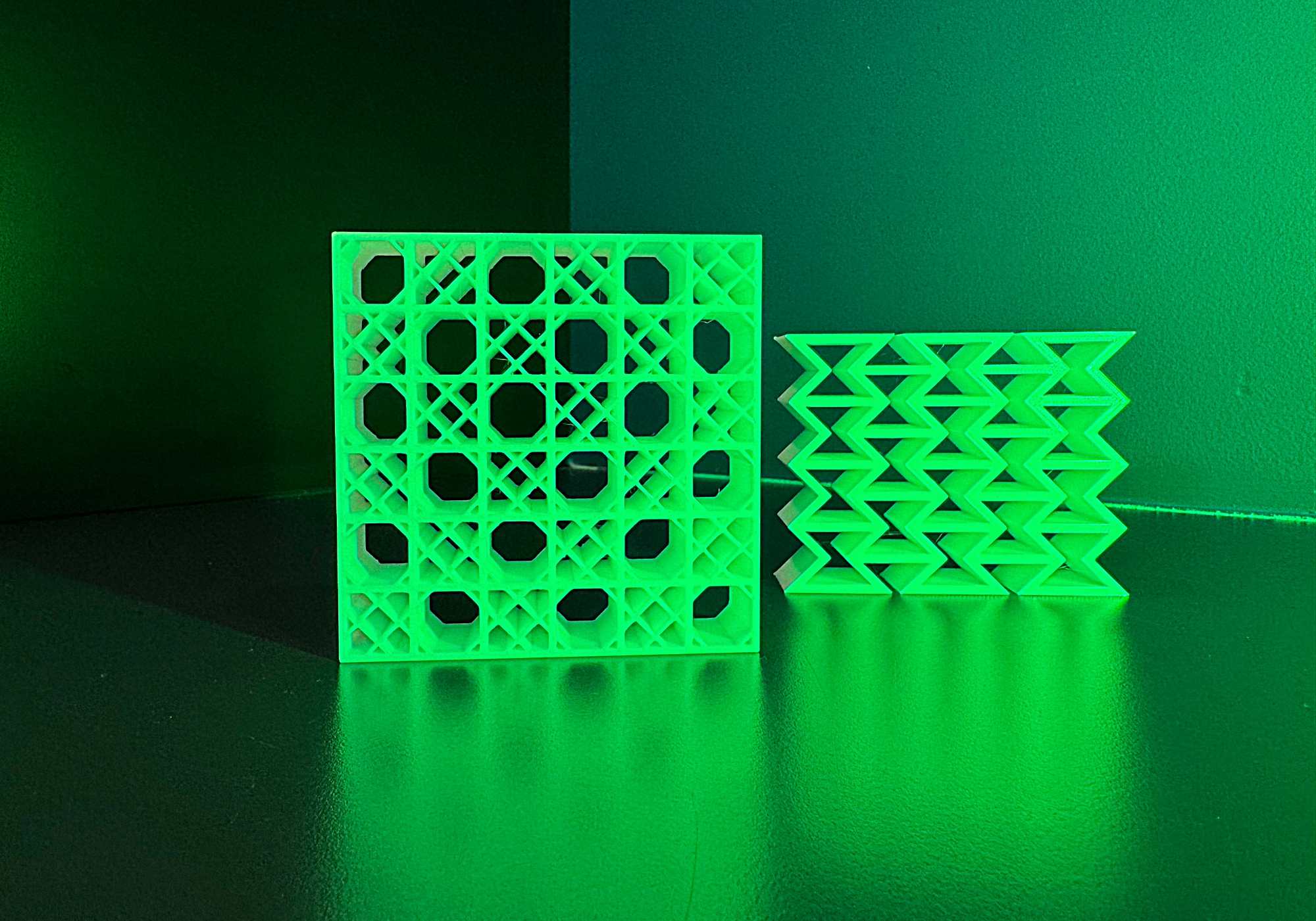 Bio-inspired lattice structure